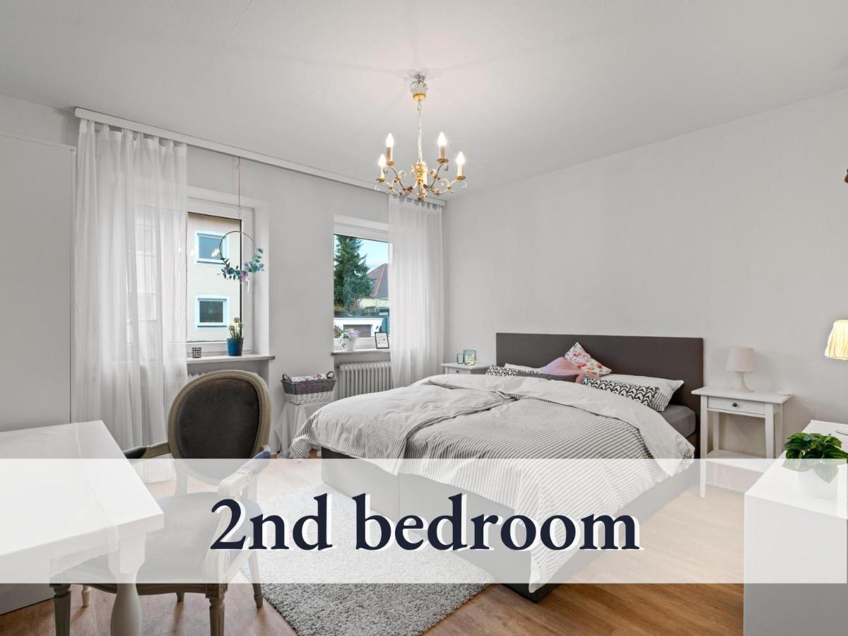 Sehr Grosse Ferienwohnung In Bester Lage Mit Grosser Sonnenterrasse L Innenstadtnaehe L 1 Minute Zum Bahnhof L Grosse Kueche L Tv L Extra-Wc L Free-Wlan L Willkommen Im Hallo!-Apartment 5 Бад-Верісгофен Екстер'єр фото